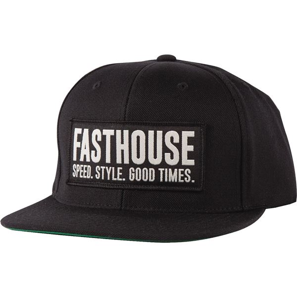 Fasthouse Blockhouse Snapback Hat