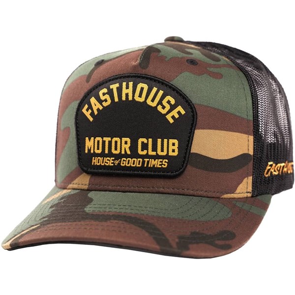 Fasthouse Brigade Camo Snapback  Hat