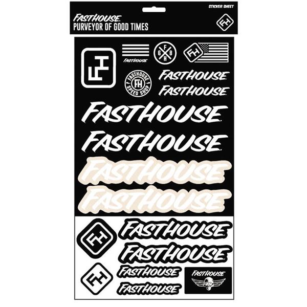 Fasthouse Decal Sheet