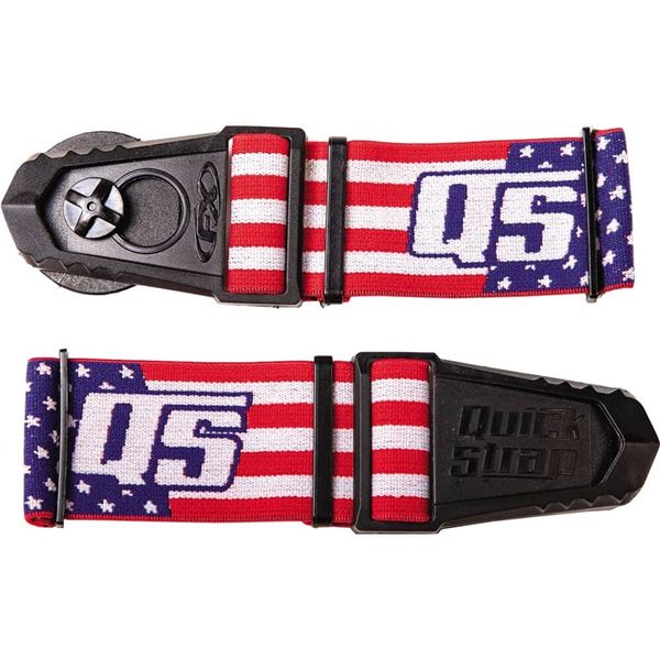 Factory Effex USA Flag Quick Strap Goggle Straps