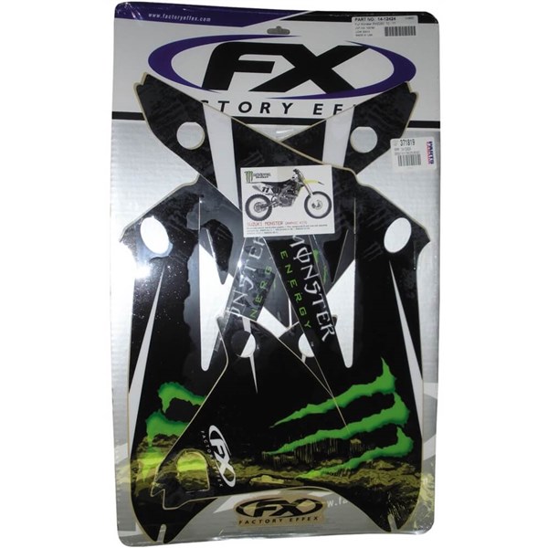 Factory Effex 2011 Monster Energy Shroud / Airbox Graphic Kit