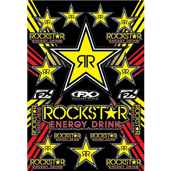 Factory Effex Rockstar Energy Sticker Sheet