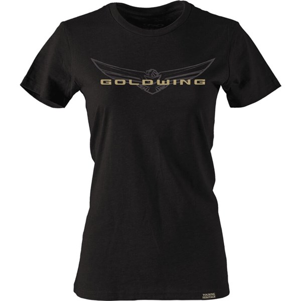 Factory Effex Gold Wing Sketched Women's Tee