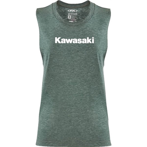 Factory Effex Kawasaki Women's Muscle Tank Top