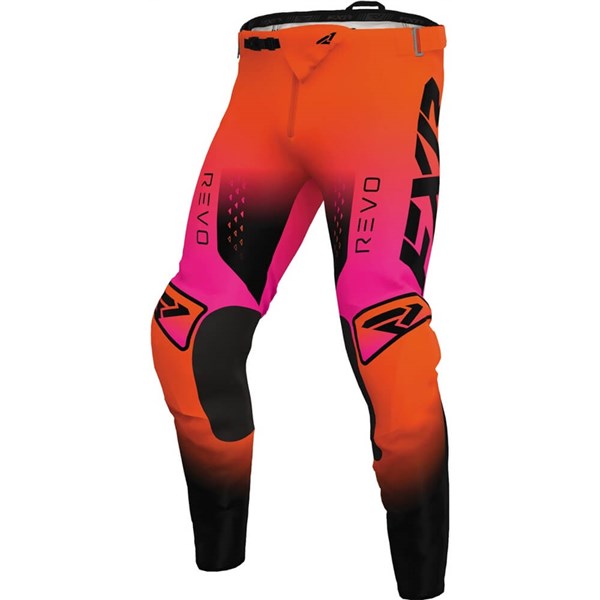 FXR Racing Revo Comp Fla-Mango Pants | ChapMoto.com