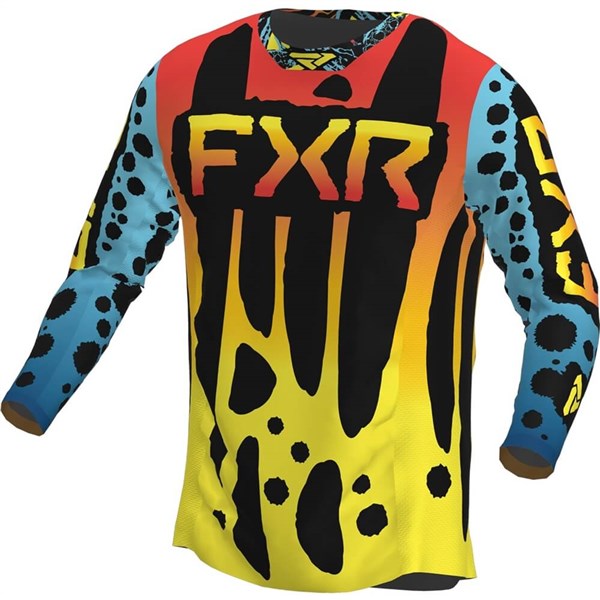 FXR Racing Podium Dart Frog Youth Jersey