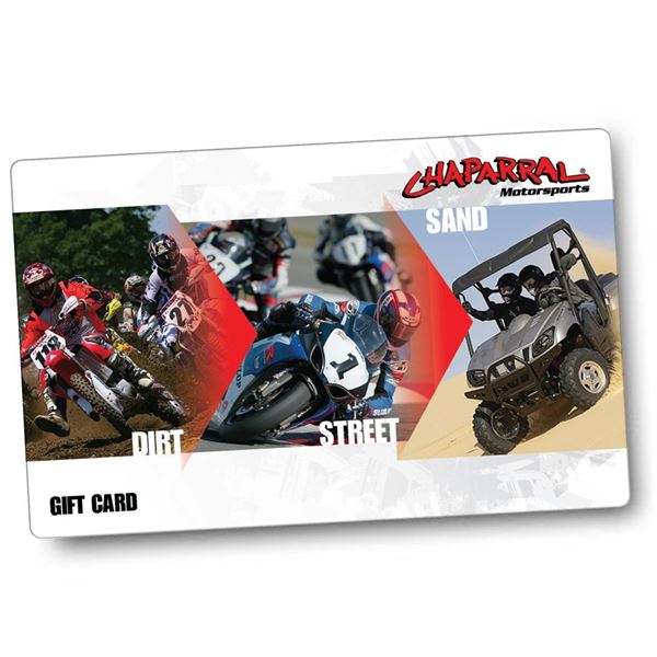 Chaparral Motorsports Gift Cards