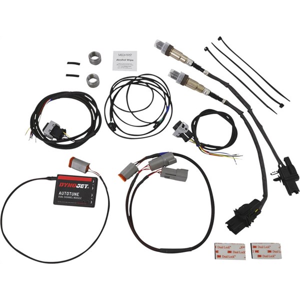 Dynojet Power Vision Auto Tune Kit With 18mm Weld In Bungs For H-D Models With Delphi ECM