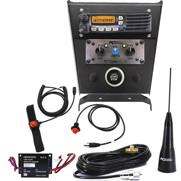 PCI Trax Plus / Kenwood NX-1700 2-Seat Communications Kit For Can-Am X3