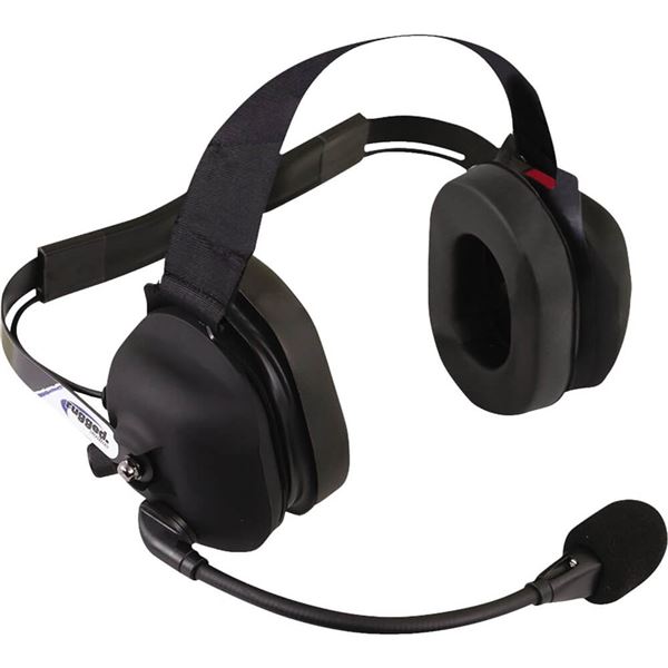 Rugged Radios Rubberized Headset With Push To Talk And Volume Control