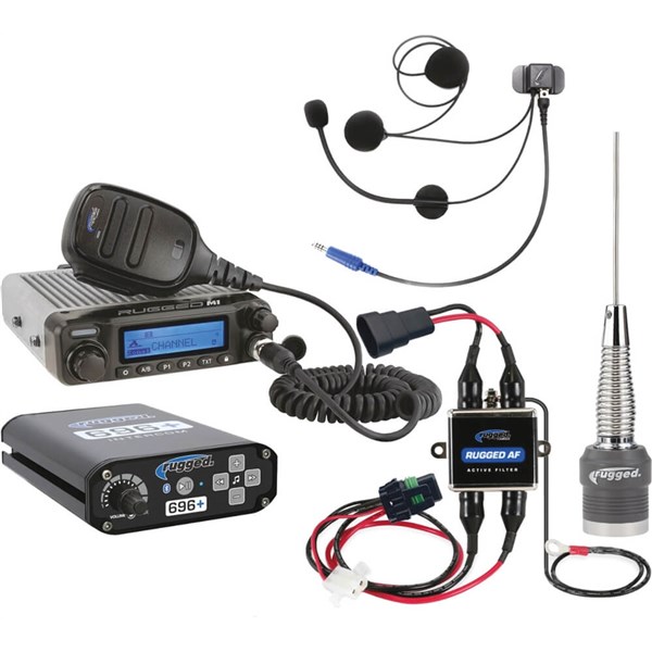 Rugged Radios Polaris XPRO Complete 696 PLUS / M1 Communication Kit