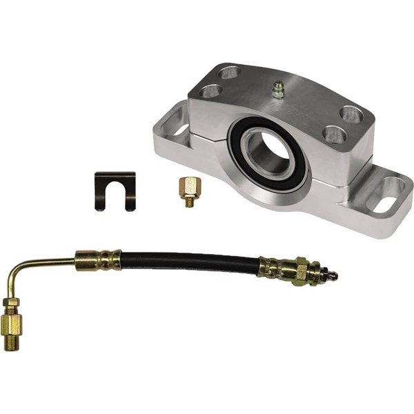SuperATV Heavy Duty Billet Aluminum Carrier Bearing With Remote Grease Line