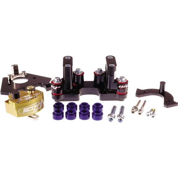 KTM Scotts Performance Rubber Sub Mount Steering Stabilizer Kit