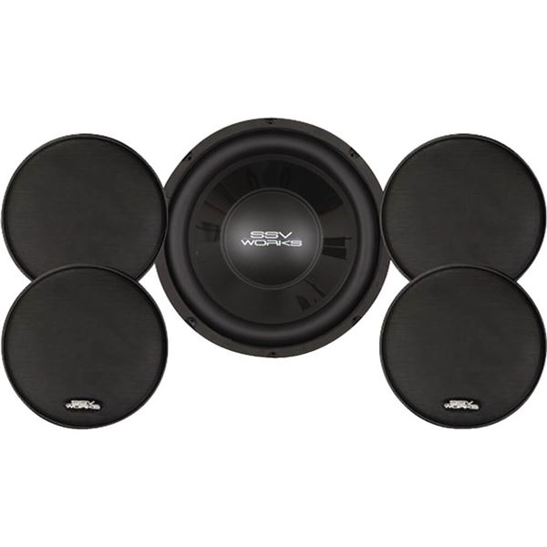 SSV Works Kicker Marine Grade 5 Speaker Kit