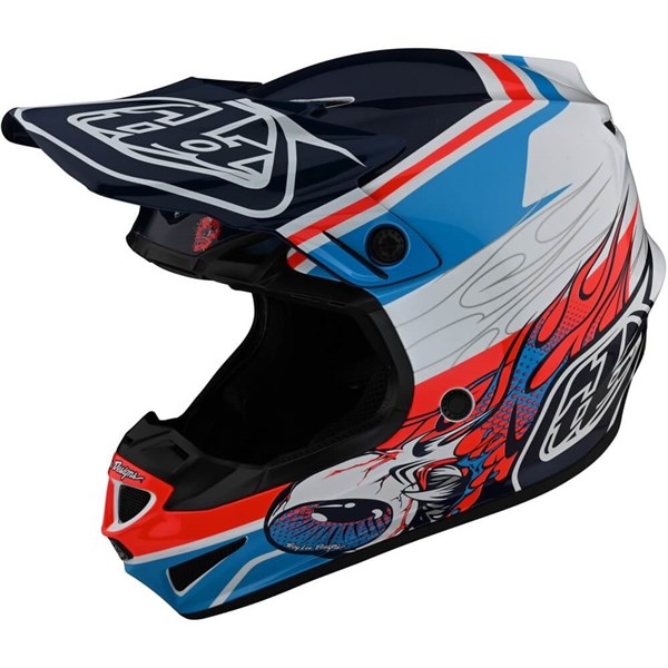 Troy Lee Designs SE4 Polyacrylite Skooly Helmet