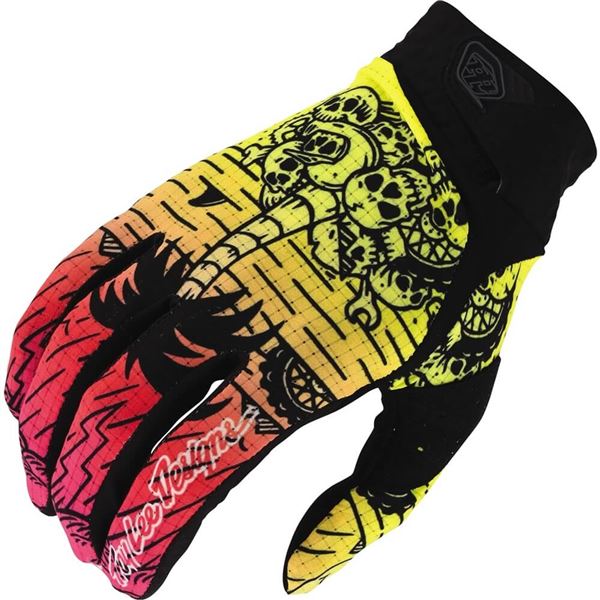 Troy Lee Designs Air Boneyard Artist Series Jamie Browne Limited Edition Gloves