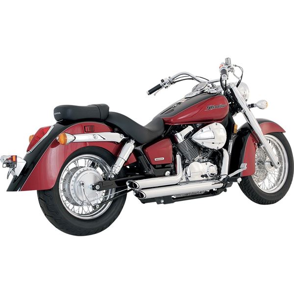 Vance And Hines Shortshots Staggered Complete Exhaust System | ChapMoto.com