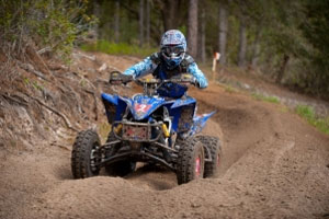 Taylor Kiser was a solid second at the opening GNCC round in Florida