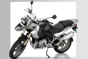 BMW R 1200 GS is comfortable on dirt or pavement