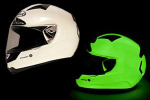 Product Review: Glow-In-The-Dark Helmet Helps Night Riders