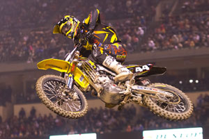 Jason Anderson raced to seventh overall in the 15 lapper.