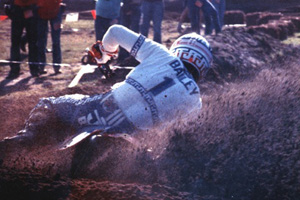 Beginning in 1979 Bailey racked up national and world motocross victories and championships until a career-ending practice crash prior to the 1987 season left him paralyzed.