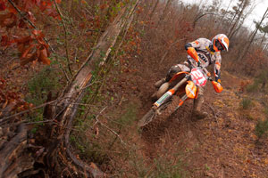 Russel Bobbit fought hard for his 4th place finish - Photo: Shan Moore