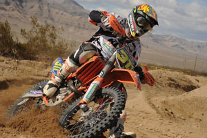 Mike Brown wins Primm WORCS on the new 2012 KTM 450 SX-F Factory Edition - Photo: Kinney Jones