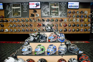 Chaparral expands its retail store to include a premier helmet showroom.