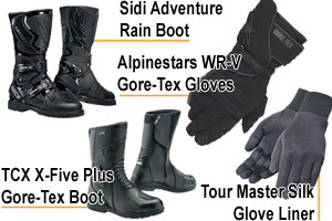 Cold Weather Gloves and Boots