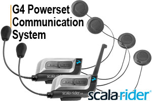 Scala Rider G4 Powerset Communication System