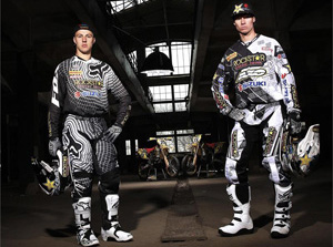 Rockstar Energy Suzuki World MX1 duo Clement Desalle and Steve Ramon