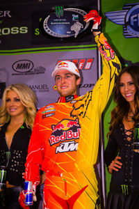 Ryan Dungey's 7th podium of the season - Photo: Hoppenworld.com