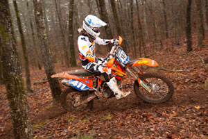 Maria Forsberg took the win in her first National Enduro appearance of the season - Photo: Shan Moore
