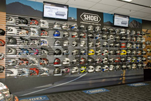 Riders in the market for some added protection are welcome to come in and check out the brand-new addition.