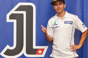 MotoGP World Champion Jorge Lorenzo confirms he will race with No 1