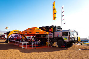 KTM Racing Race Support Dakar 2011 