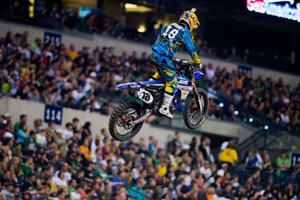 Davi Millsaps grabbed his second trophy in a row by finishing in third position.