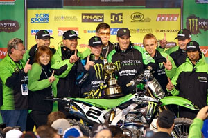 Monster Energy Kawasaki Dominates Supercross Season Opener