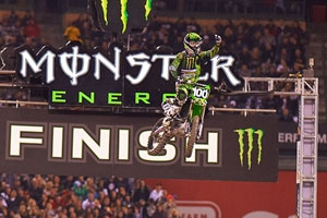 Monster Energy Kawasaki Dominates Supercross Season Opener