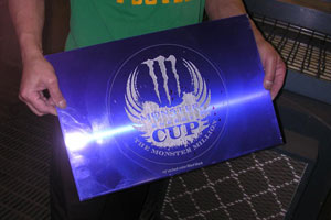 Monster Energy Cup Trophy
