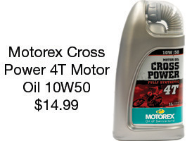 Motorex Cross Power 4T Motor Oil 10W50