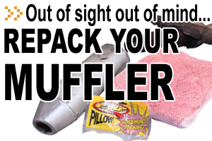 Out of sight, out of mind - Repack Your Muffler