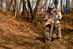 Charlie Mullins earned his fifth win of the season and strengthened his lead in the overall point standings