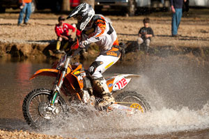 Factory FMF/KTM rider Charlie Mullins made history when he clinched his first pro career GNCC XC1 Championship