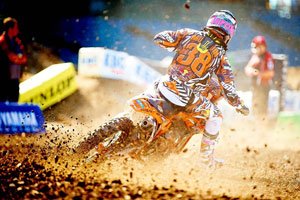 Musquin's 3rd place finish moved him to 3rd in the point standings - Photo: Hoppenworld.com