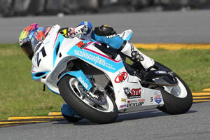 Elena Myers turned in a truly-inspired ride to win Daytona Sportbike - Photo: Brian J Nelson