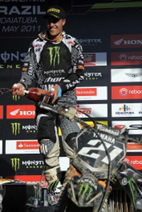 First Podium of 2011 for Paulin in Brazil