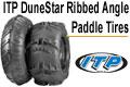 ITP DuneStar Ribbed Angle Paddle Tires