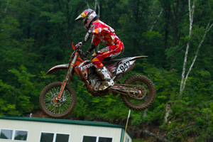 Simmonds Earns 12th at Millville Motocross